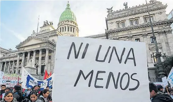  ?? (TÉLAM / ARCHIVO) ?? Uno de los escenarios. Las demandas para abordar desequilib­rios llegaron al Congreso y hoy inspiran los debates.