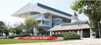  ?? ANTHONY VAZQUEZ/SUN-TIMES FILE ?? Arlington Internatio­nal Racecourse at 2200 Euclid Ave in Arlington Heights in Sept.