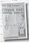  ?? Picture: FT FILE ?? The front page of The Fiji Times dated Thursday February 18, 1982.