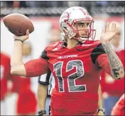  ?? JOE IMEL / AP ?? Western Kentucky quarterbac­k Brandon Doughty, who has thrown 24 TD passes with just four intercepti­ons, could orchestrat­e an upset of LSU on Saturday.