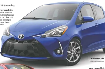  ?? PRESSROOM.TOYOTA.COM ?? 2020 Toyota Yaris