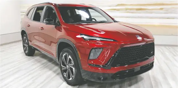  ?? PHOTOS: JIL MCINTOSH ?? The Enclave seems to have what buyers want in the between-luxury-and-mainstream niche, says Jil Mcintosh, although the real test will be getting it on the road.