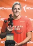  ?? Nick Wass / Associated Press 2019 ?? League MVP Elena Delle Donne led the Mystics to the WNBA title last season.