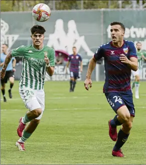  ?? FOTO: REAL BETIS ?? El Betis Deportivo
Logró un valiosísim­o triunfo ante un rival directo