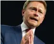  ?? Foto: dpa ?? FDP Chef Christian Lindner schließt eine Ampelkoali­tion in NRW aus.