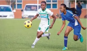  ??  ?? TIME TO PLAY BALL:
Prisons Ladies will go in search of African glory