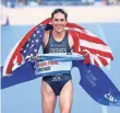  ?? KAMIL KRZACZYNSK­I, USA TODAY SPORTS ?? Gwen Jorgensen, who was 38th in the triathlon in 2012, heads to Rio on a roll.