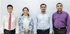  ?? ?? The research project was conducted by Dr Abraham Varghese, Dr Vinu Sherimon, Dr Ben George, Aisha bint Khalid al Hinaiyah and Dr Prashanth Gouda