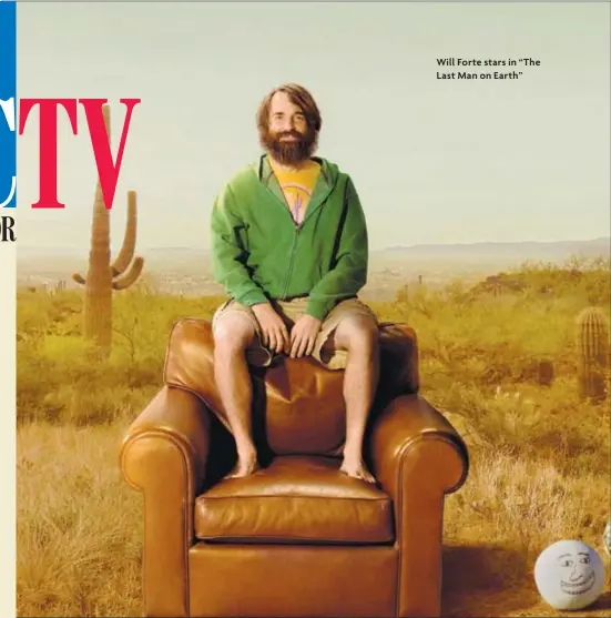  ??  ?? Will Forte stars in “The Last Man on Earth”