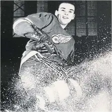  ?? THE HAMILTON SPECTATOR FILE PHOTO ?? Doug McKay is pictured as a member of the Detroit Red Wings in the spring of 1950.