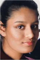  ??  ?? No remorse: Pregnant Isis runaway Shamima Begum