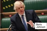  ??  ?? Boris Johnson