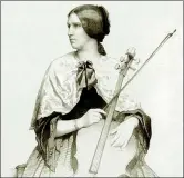  ??  ?? Virtuosa Lise Cristiani (1827-1853), violoncell­ista morta a soli 26 anni, possedeva un violoncell­o realizzato da Antonio Stradivari nel 1700 e che oggi porta il suo nome