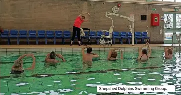  ?? ?? Shepshed Dolphins Swimming Group.