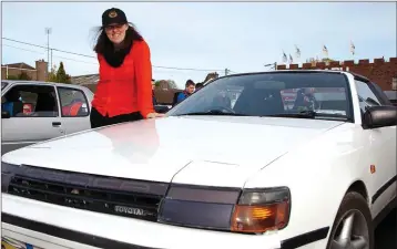  ??  ?? Daphne Connolly and her Toyota Celica.