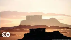 ??  ?? Вид на афинский Акрополь на восходе солнца
