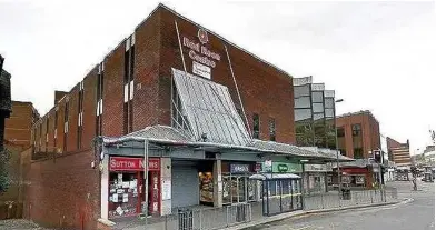  ??  ?? > The Red Rose Centre in Sutton Coldfield has been bought for £10.4 million by the city council