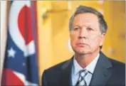  ?? NYT ?? Ohio governor John Kasich.