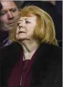 ??  ?? Hearts owner Ann Budge