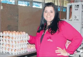  ?? Photo: CJ HARRISON ?? WHAT AN EGG: Rural Lonestar Brenna Parthemore delves deep into the world of egg farming.