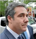  ??  ?? Michael Cohen