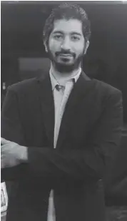  ??  ?? Pratik Abichandan­i, business developmen­t manager of Aglobal Care Inc.: "This pandemic has caused us great stress and anxiety which are the two greatest factors for a wide range of stomach pain. We provide effective & safe quick relief."