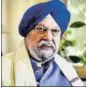  ??  ?? Hardeep Singh Puri