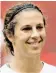  ??  ?? Carli Lloyd, Fußball-Weltmeiste­rin