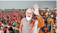  ?? ?? Narendra Modi is eyeing a record third term in the upcoming elections. AFP