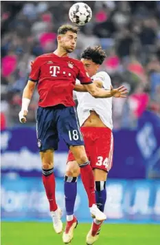  ?? GETTY ?? Leon Goretzka (l.) ist der einzige namhafte Zuzug der Bayern. 1. BUNDESLIGA