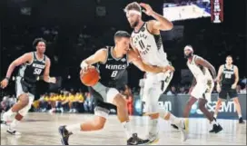  ??  ?? Indian basketball fans got a great opportunit­y to watch two star-studded NBA teams take on each other in their backyard in two preseason games, REUTERS