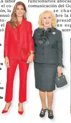  ??  ?? POSTEOS. Estas fotos s de 2018 exhiben el perfil que se ideó para ra Awada. Las s imágenes “frívolas” como la de Mirtha ya no se suben a la cuenta de la primera dama.