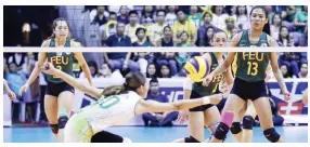  ?? RIO DELUVIO ?? UMAASA ang Far Eastern University Lady Tams na makakabawi sa La Salle Spikers sa kanilang UAAP championsh­ip match.