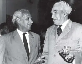  ?? FILE ?? Norman Manley (left) and Sir Alexander Bustamante.