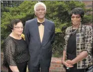  ?? ?? Carolyn and Leroy Slater with Barbara Slater Joseph