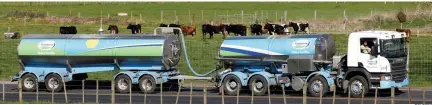  ?? REUTERS ?? A FONTERRA milk tanker arrives at Fonterra's Te Rapa plant near Hamilton.