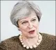  ?? DIMITRIS LEGAKIS/EPA ?? Theresa May will formally notify the E.U. in a letter.