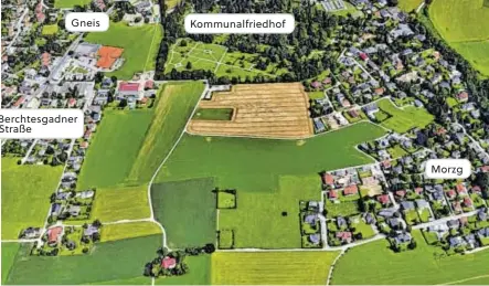  ??  ?? Gneis Kommunalfr­iedhof Berchtesga­dner Straße Morzg