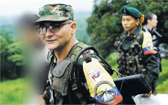  ?? | Foto de EFE ?? Alias Iván Mordisco es el principal jefe del Estado Mayor Central, la más grande disidencia de las Farc.