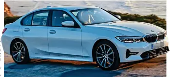  ??  ?? Super saloon: The new seventh-generation BMW 320d 3 series