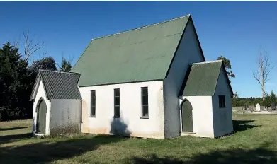  ?? STUFF ?? The church was described as a "very neat structure" when it was completed in 1873.