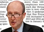  ??  ?? DisPUTE: Transport Minister Shane Ross