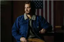  ?? GEORGE WALKER IV - THE ASSOCIATED PRESS ?? Actor-singer Luke Grimes on Feb. 20, in Nashville, Tenn. Grimes, best-known for his portrayal of the complex cowboy character Kayce Dutton on the hit show “Yellowston­e,” released his self-titled debut album on Friday.