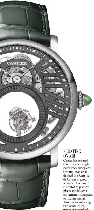  ?? ?? Cartier Rotonde de Cartier Skeleton Mysterious Double Tourbillon