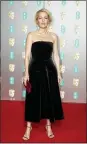  ?? ASSOCIATED PRESS FILE ?? Gillian Anderson appears at the Bafta Film Awards in central London on Feb. 2. Anderson portrays Prime Minister Margaret Thatcher in season four of the Netflix series “The Crown,” which is available now.