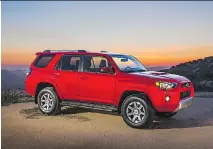  ??  ?? The Toyota 4Runner is a common target for vehicle thieves.
