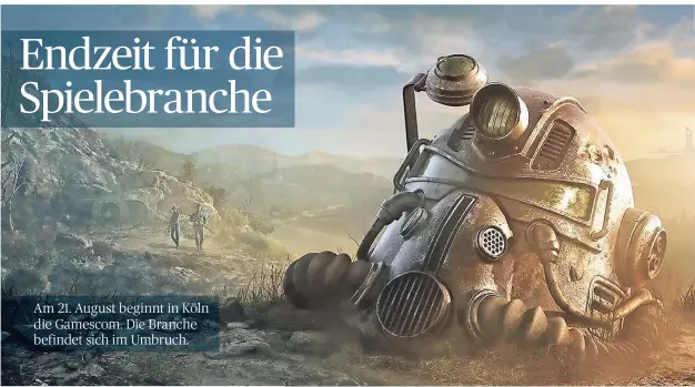  ?? FOTO: BETHESDA ?? „Fallout 76“ist Teil einer Spielereih­e von Bethesda. Als das Spiel am 14. November 2018 herauskam, erfüllte es kaum die angekündig­ten Verspreche­n. Zudem steckte es voller Fehler.