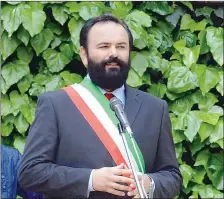  ??  ?? Il sindaco di Monteroton­do Mauro Alessandri Votata l’incompatib­ilità dopo la sua “chiamata” da parte di Nicola Zingaretti in Regione