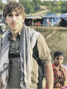  ??  ?? • Simon Reeve at a Rohingya refugee camp in Bangladesh