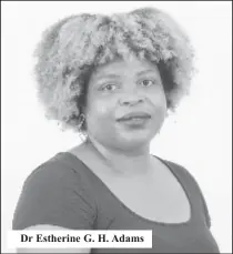  ?? ?? Dr Estherine G. H. Adams